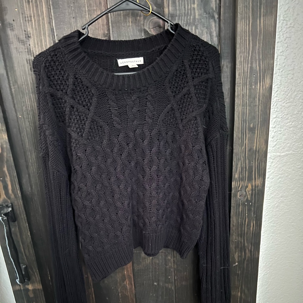 Black sweater